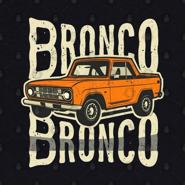 1987-1991 Ford Bronco w/Tires retro and vintage by Aldrvnd